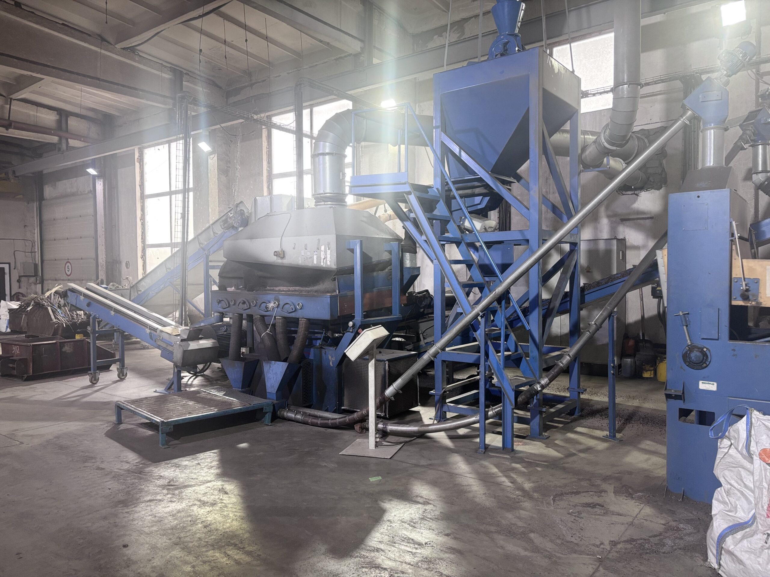 Потужності заводу Галбрухт з переробки брухту кольорових металів